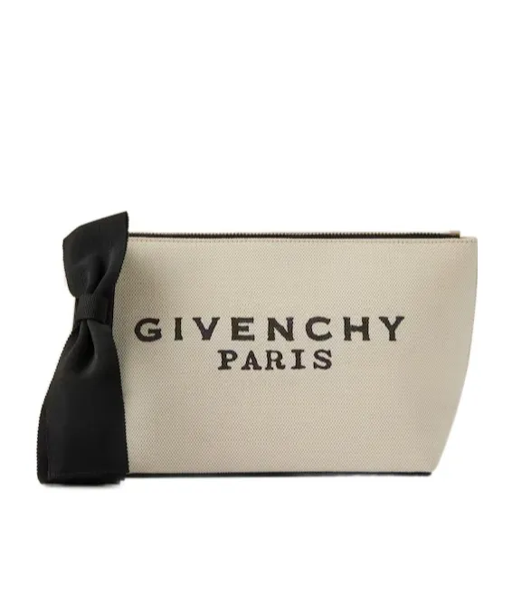 Logo Detailed Clutch Bag