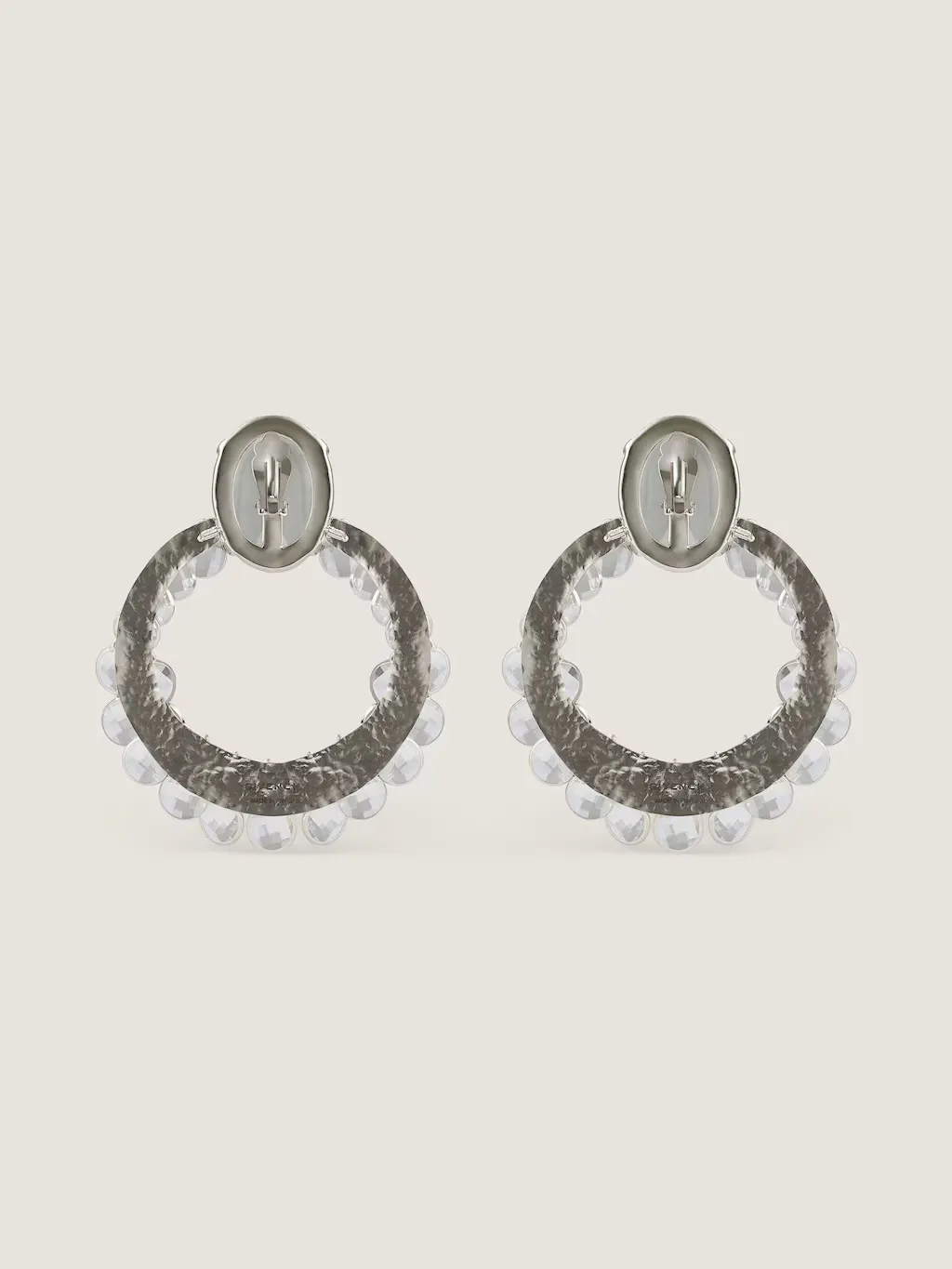 Broken Chandelier Clip Earrings