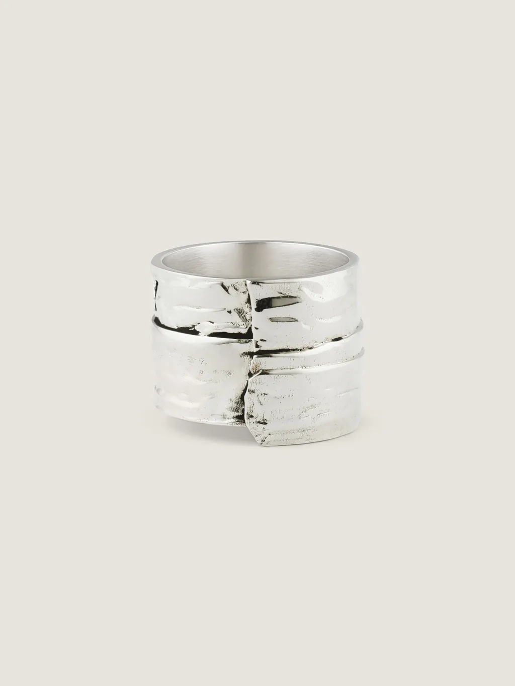 Paris 1952 Logo Engraved Tape Ring