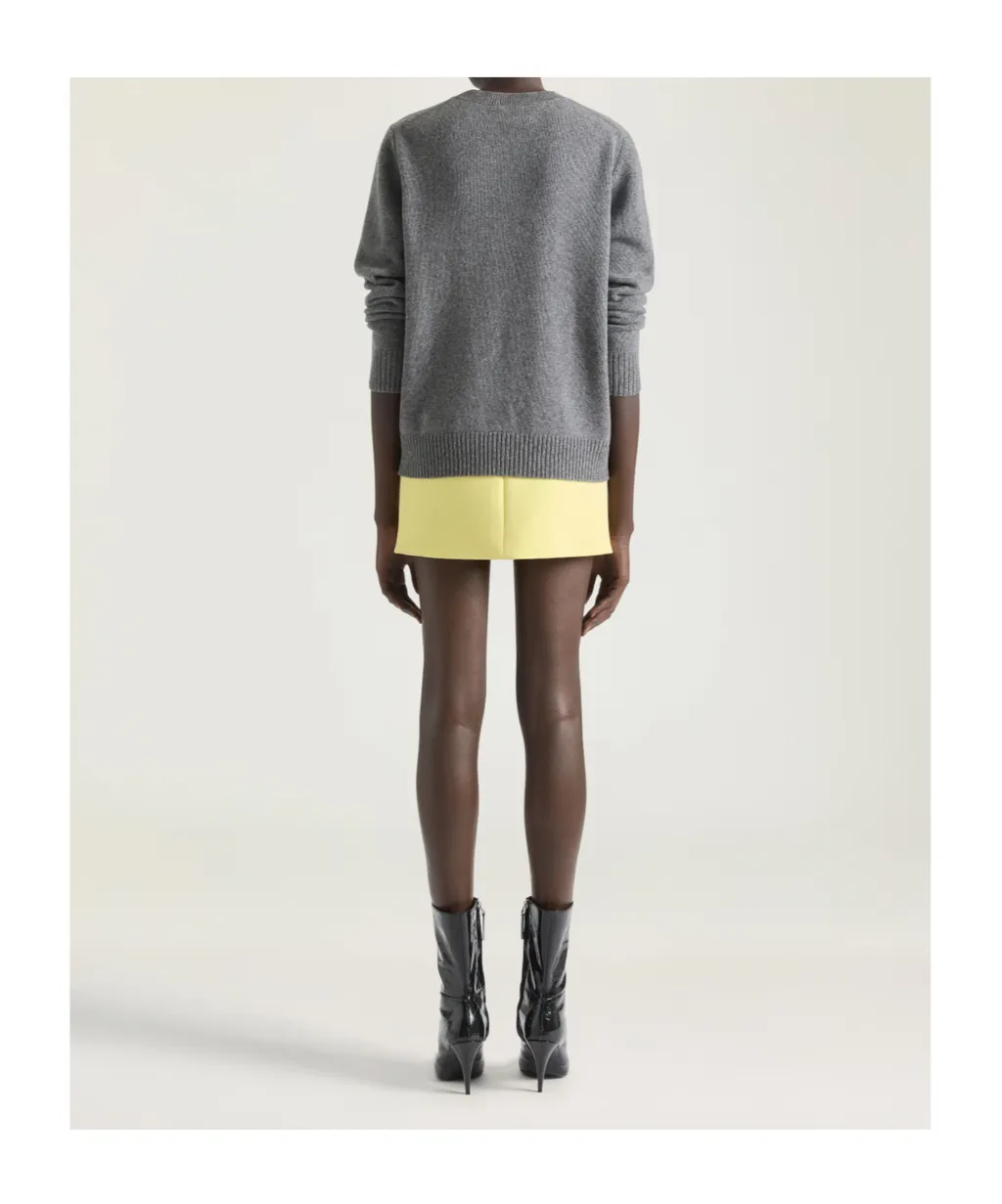 Sweater In Wool Cashmere With Givenchy Signature