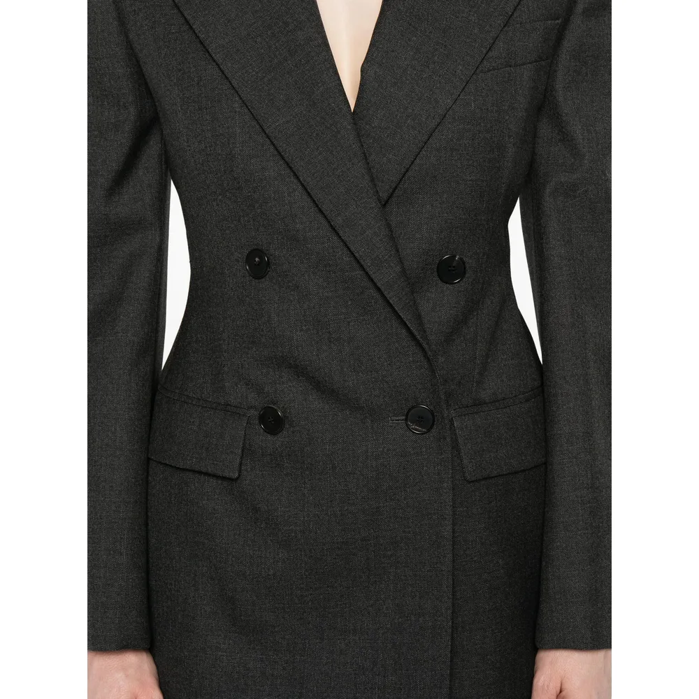 Double-Breasted Button Jacket