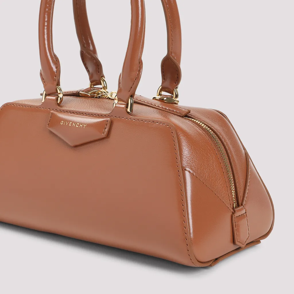 Mini Antigona East-West Bag In Box Leather