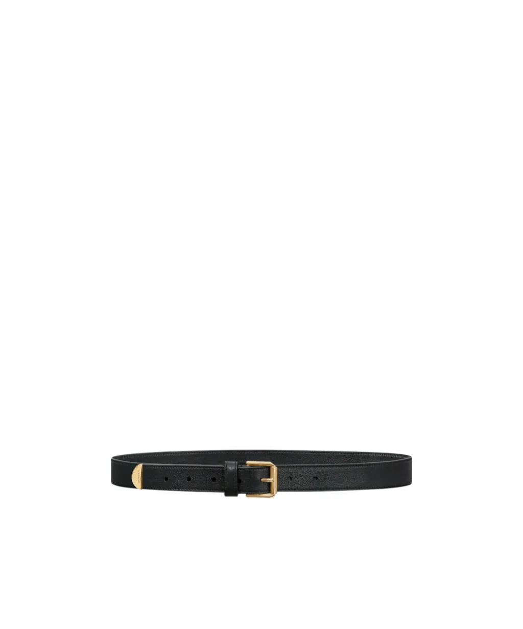 Voyou Belt In Shiny Leather