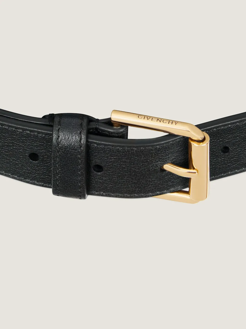 Voyou Belt In Shiny Leather