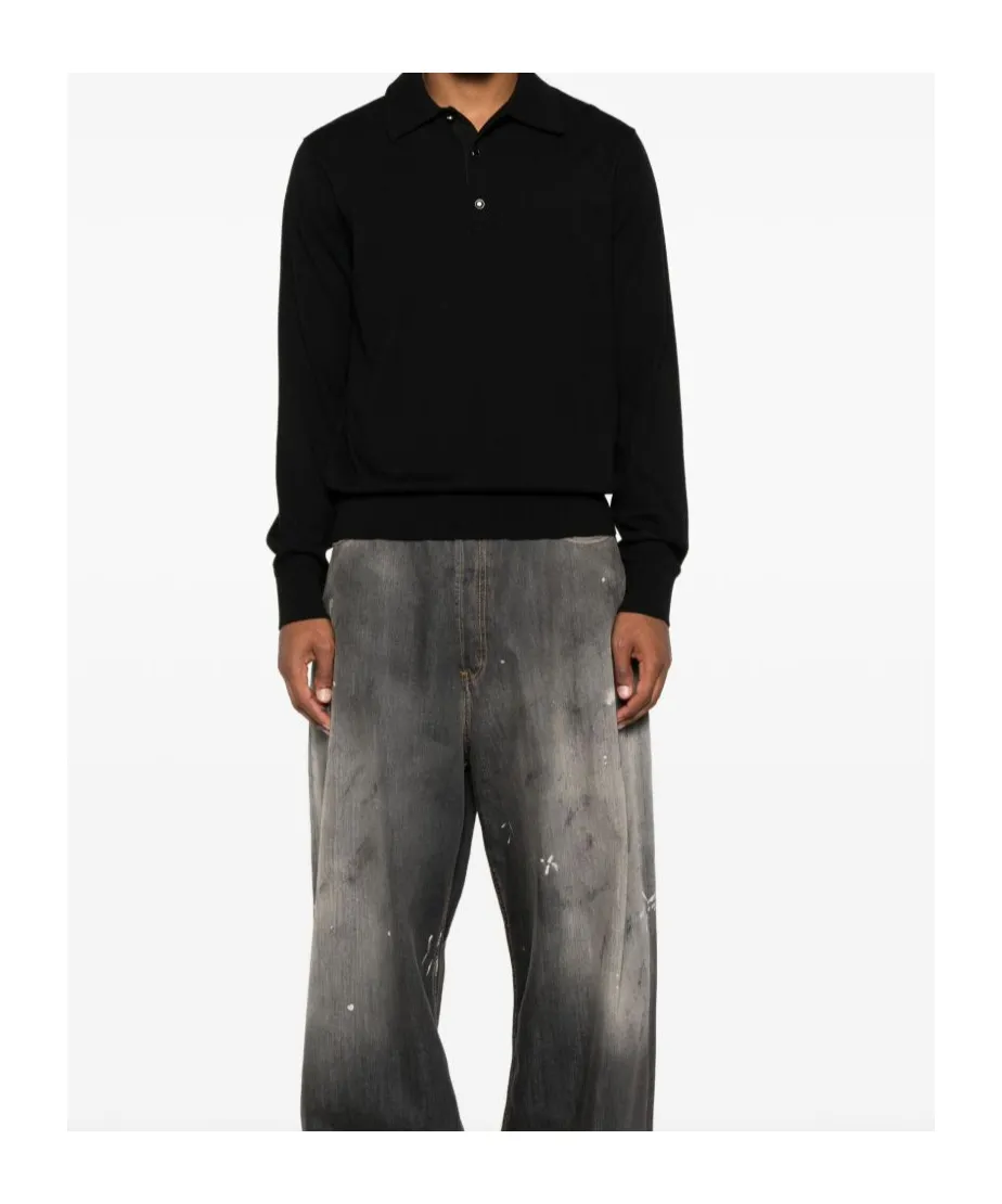 Long-Sleeve Polo Shirt