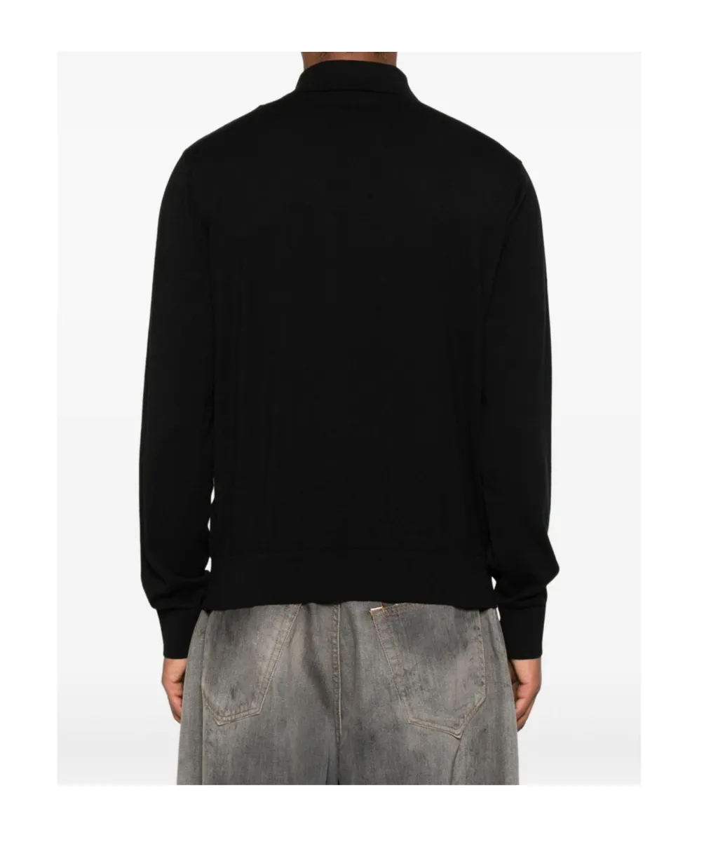 Long-Sleeve Polo Shirt