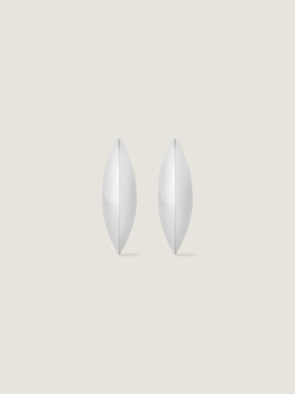 Cocoon Earrings In Metal