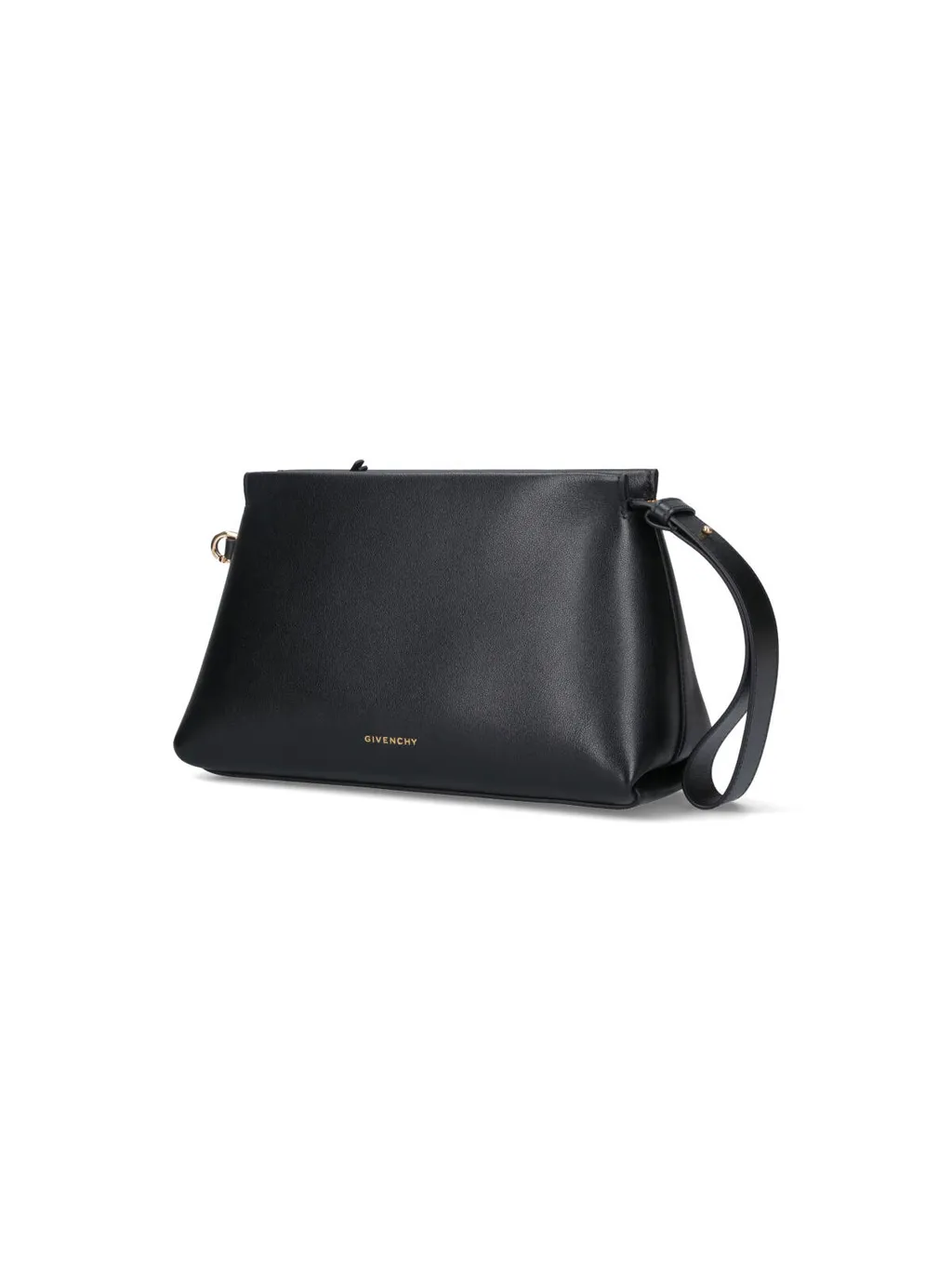 Logo Printed Clutch Bag