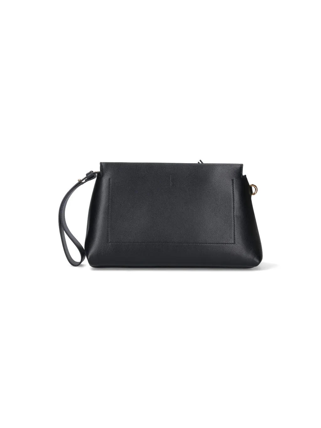 Logo Printed Clutch Bag