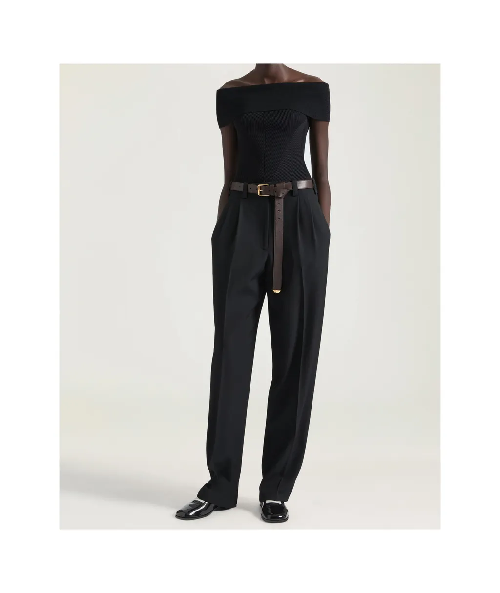 Slim Fit Off-The-Shoulder Top
