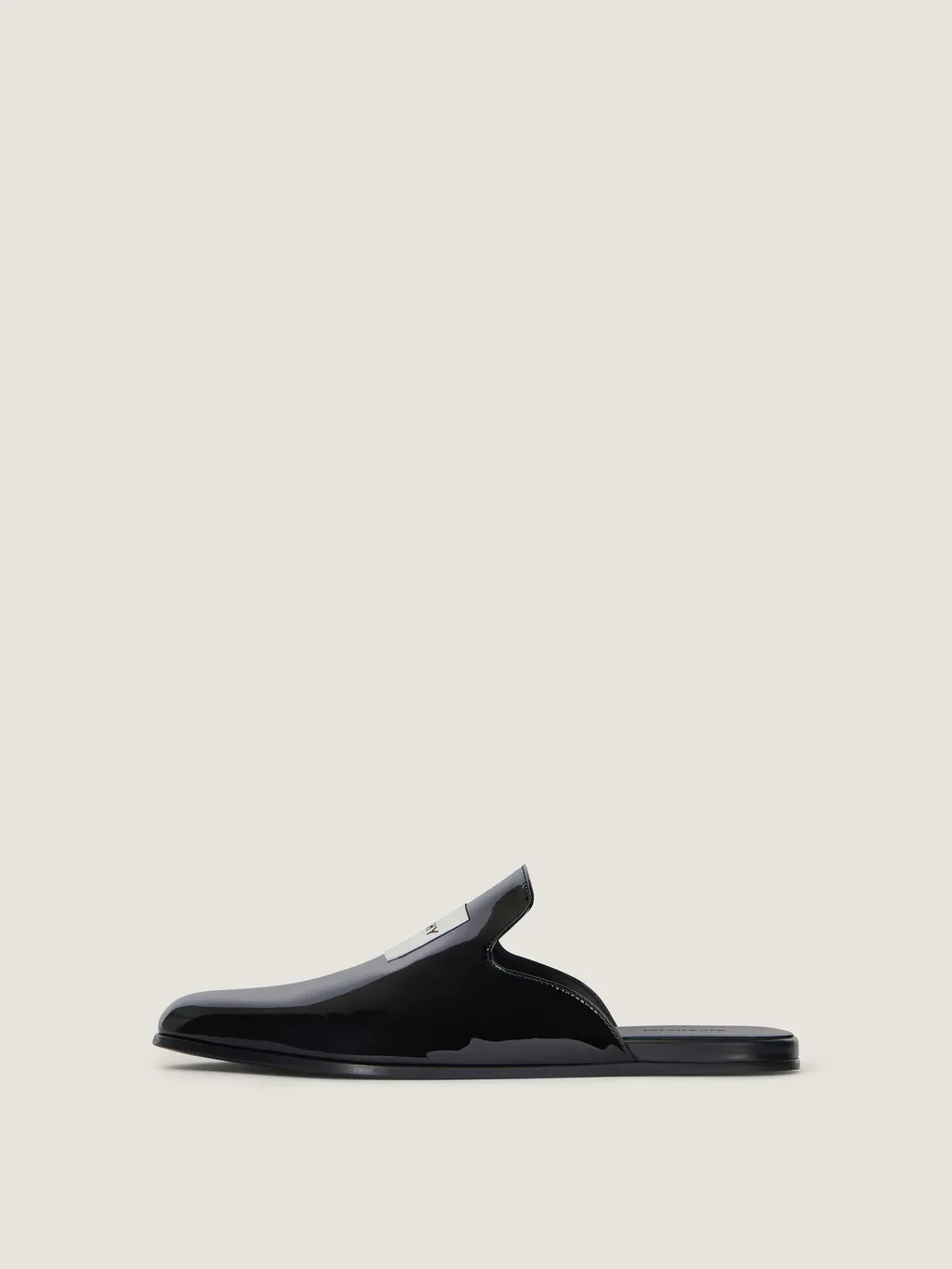 Label Slip-On Flat Mules