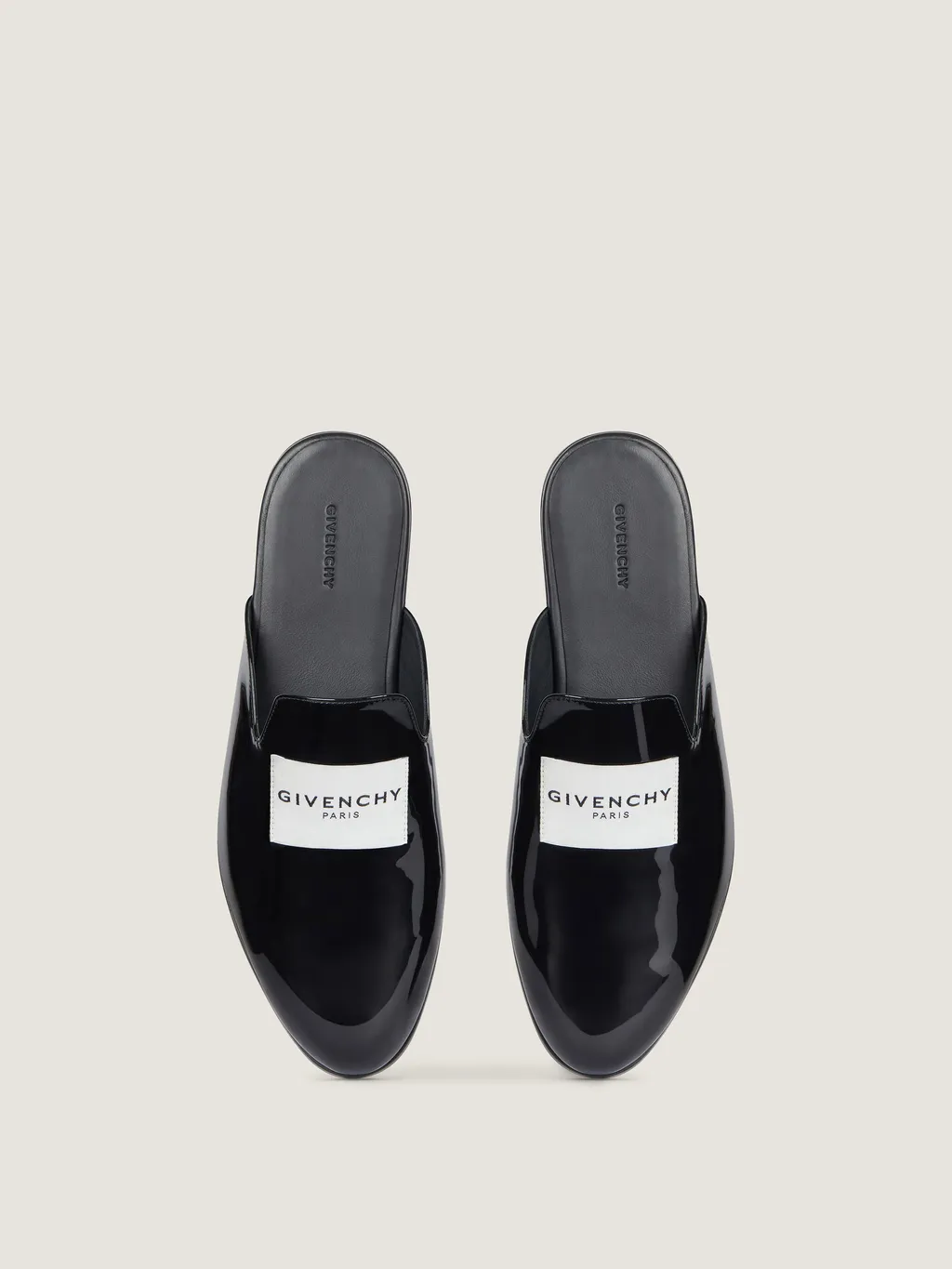 Label Slip-On Flat Mules