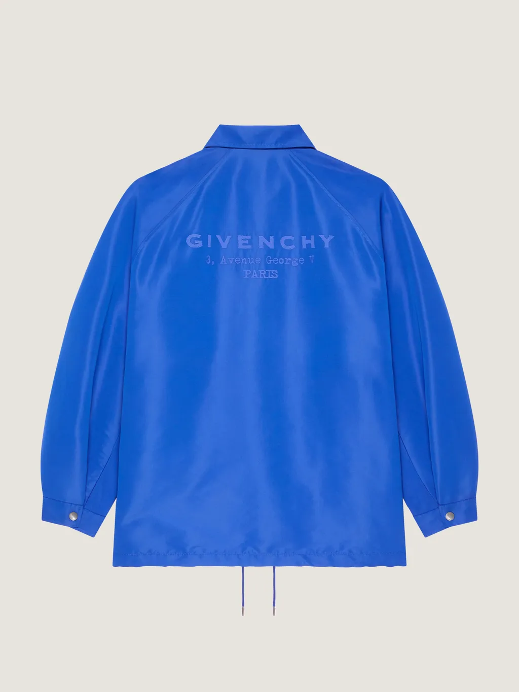 Jacket With Givenchy Stamp Print