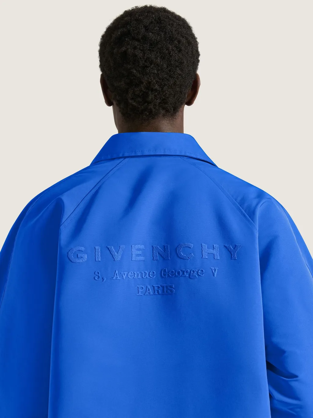 Jacket With Givenchy Stamp Print