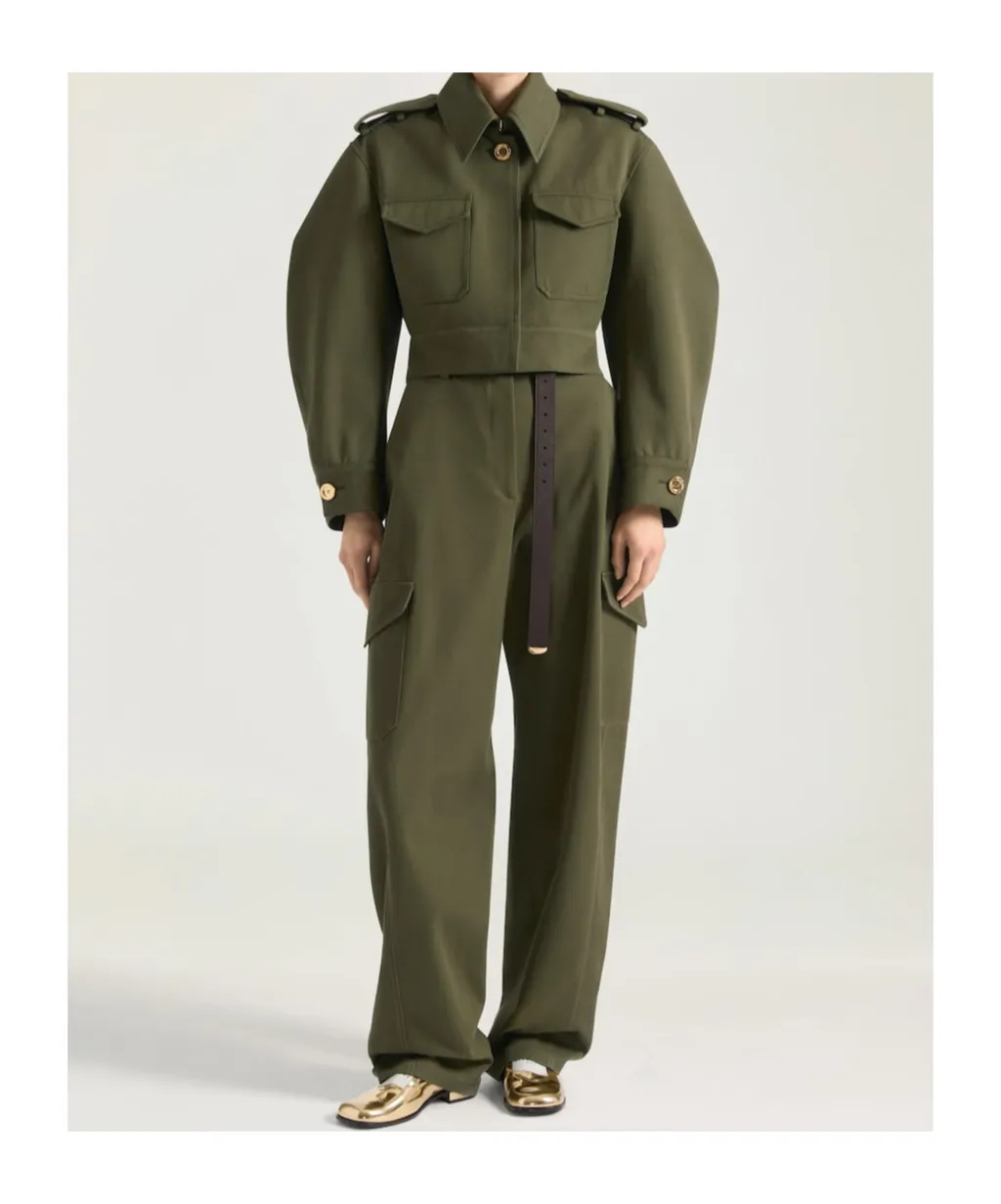 Cropped Utility Jacket