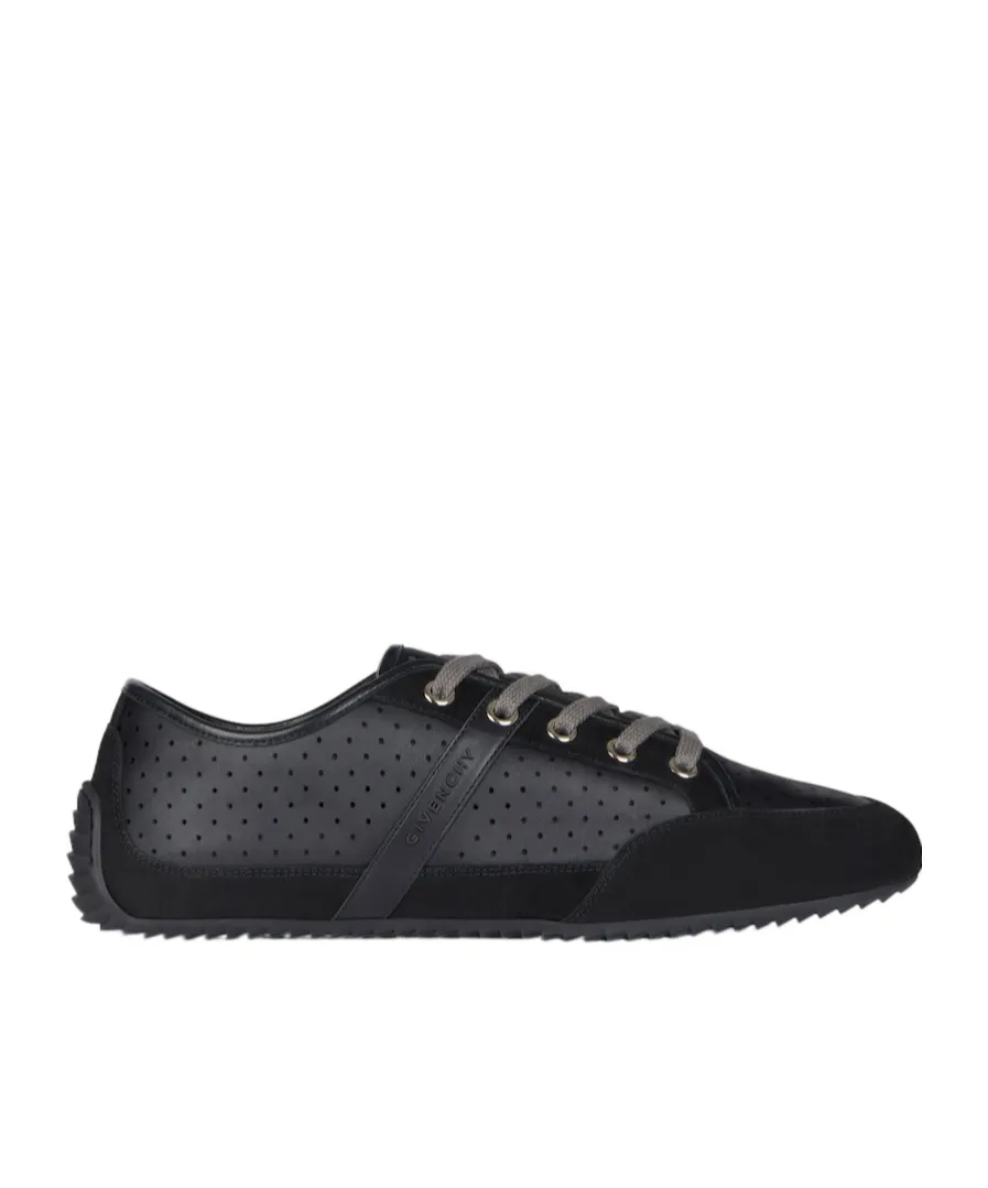 Perforated Slim Sneakers