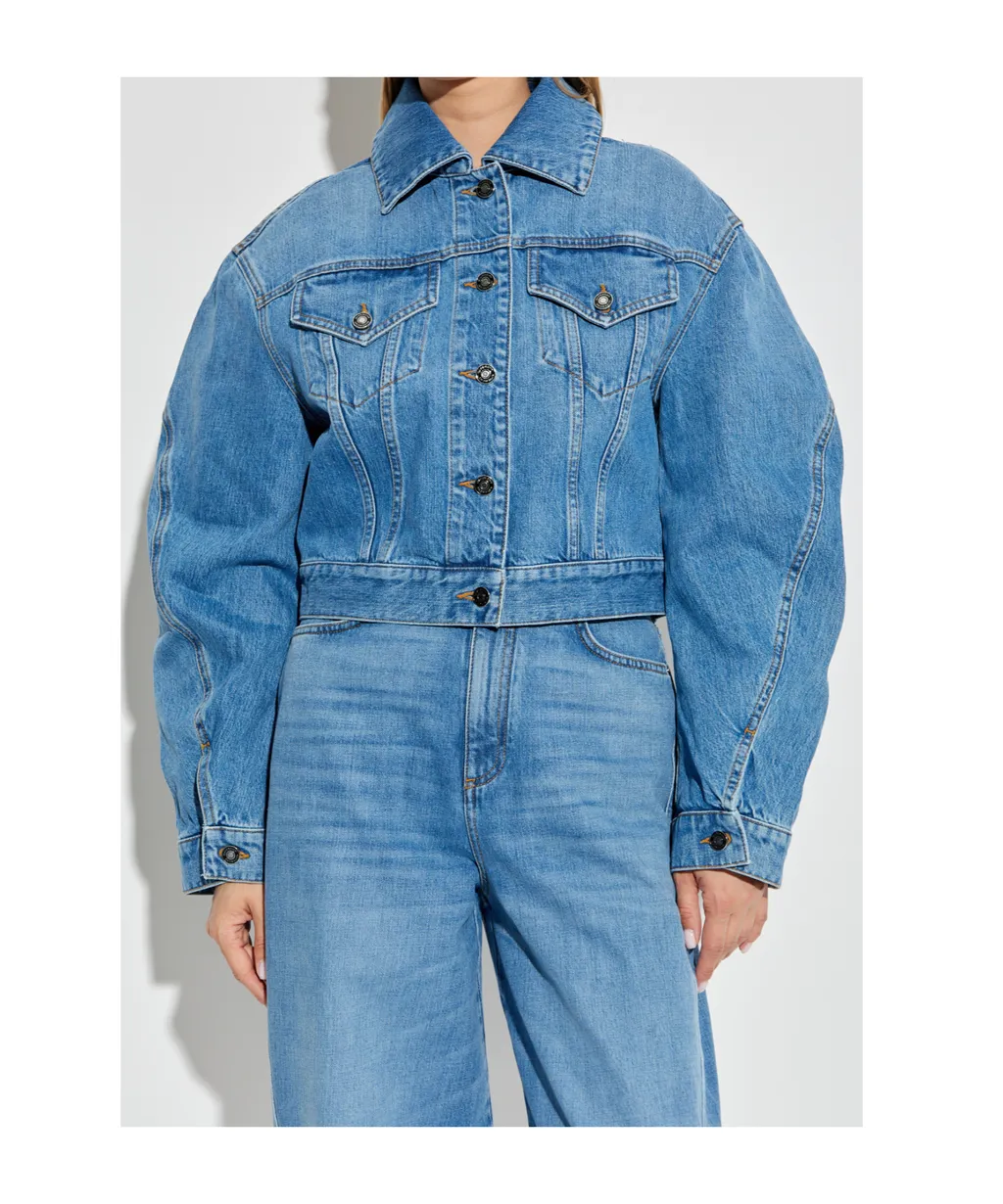Cropped Denim Jacket