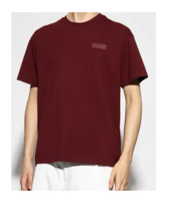 Logo Patch Crewneck T-Shirt