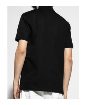 Logo Patch Short-Sleeved Polo Shirt