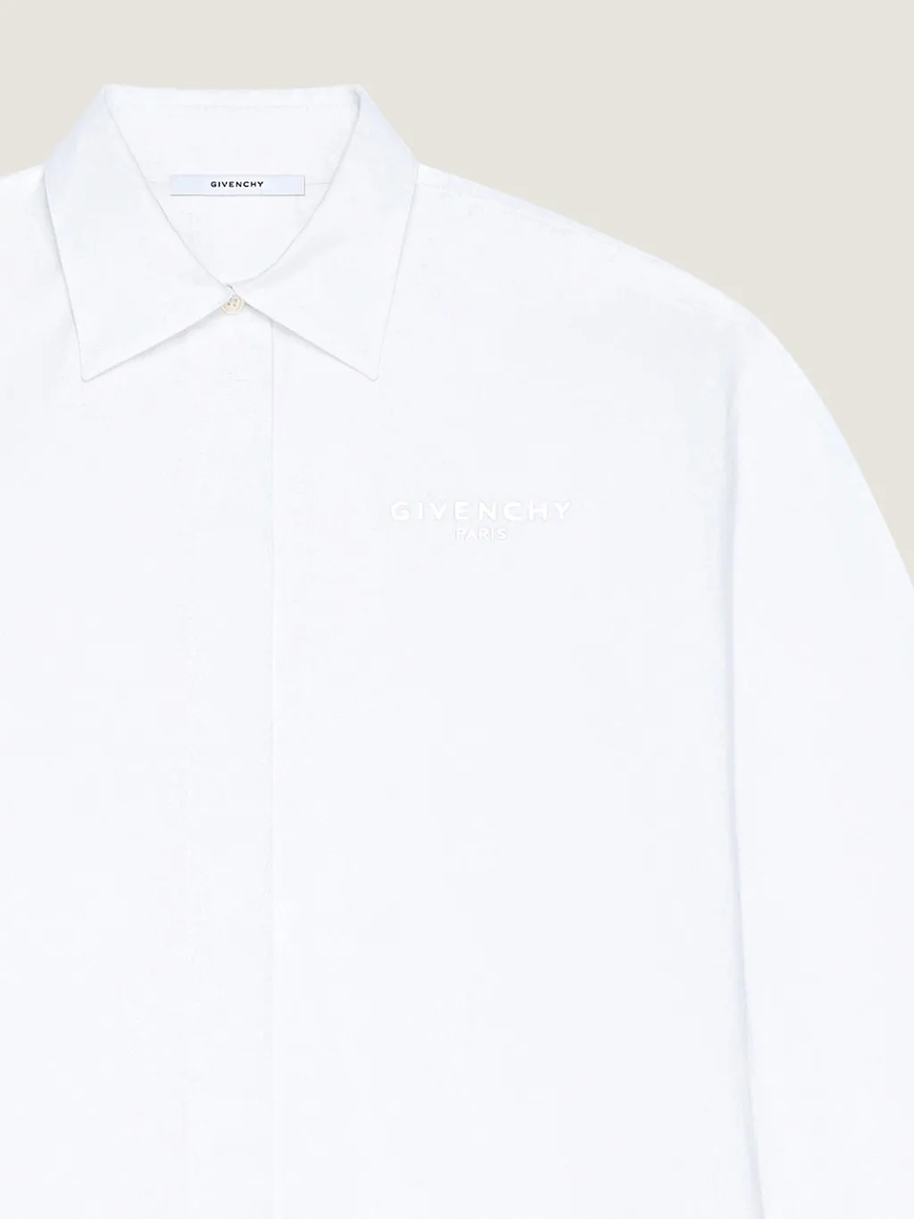 Paris Logo Long-Sleeved Shirt