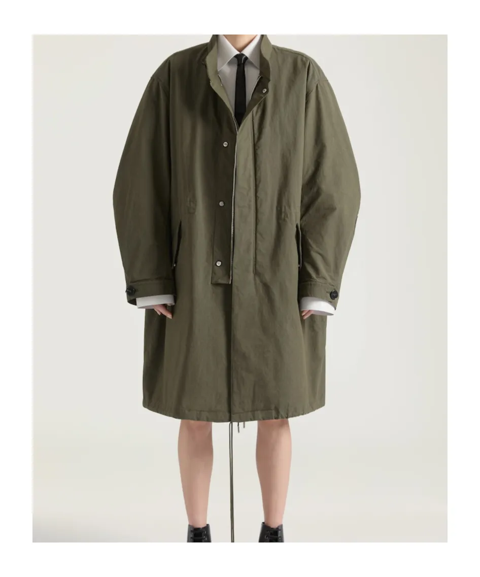 Logo Printed Parka