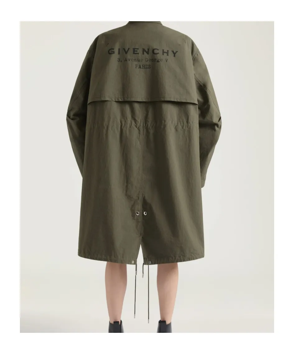 Logo Printed Parka