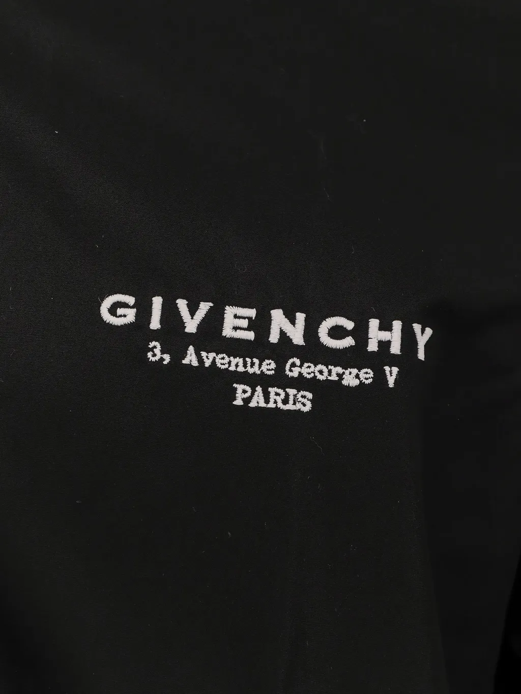 Logo Embroidered Long-Sleeved Shirt