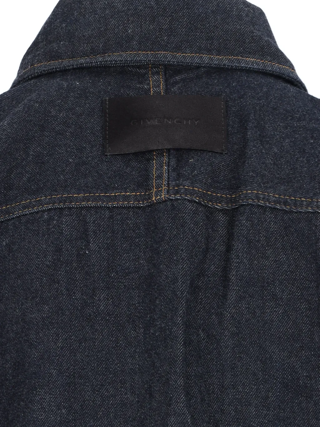 Logo Embroidered Denim Shirt