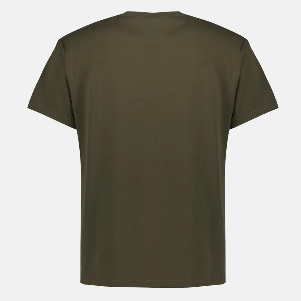 Logo Embroidered Crewneck T-Shirt