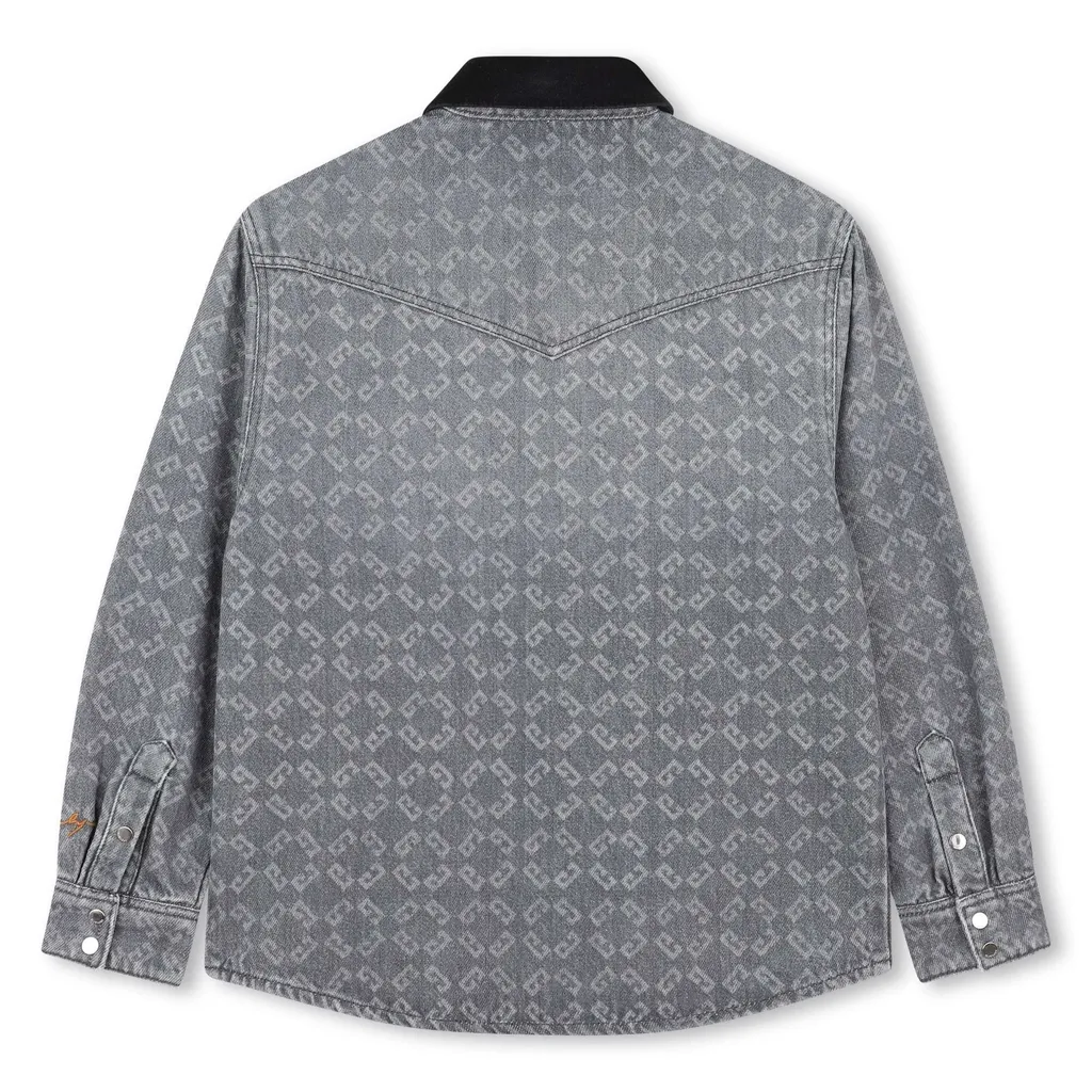 Monogram Denim Shirt