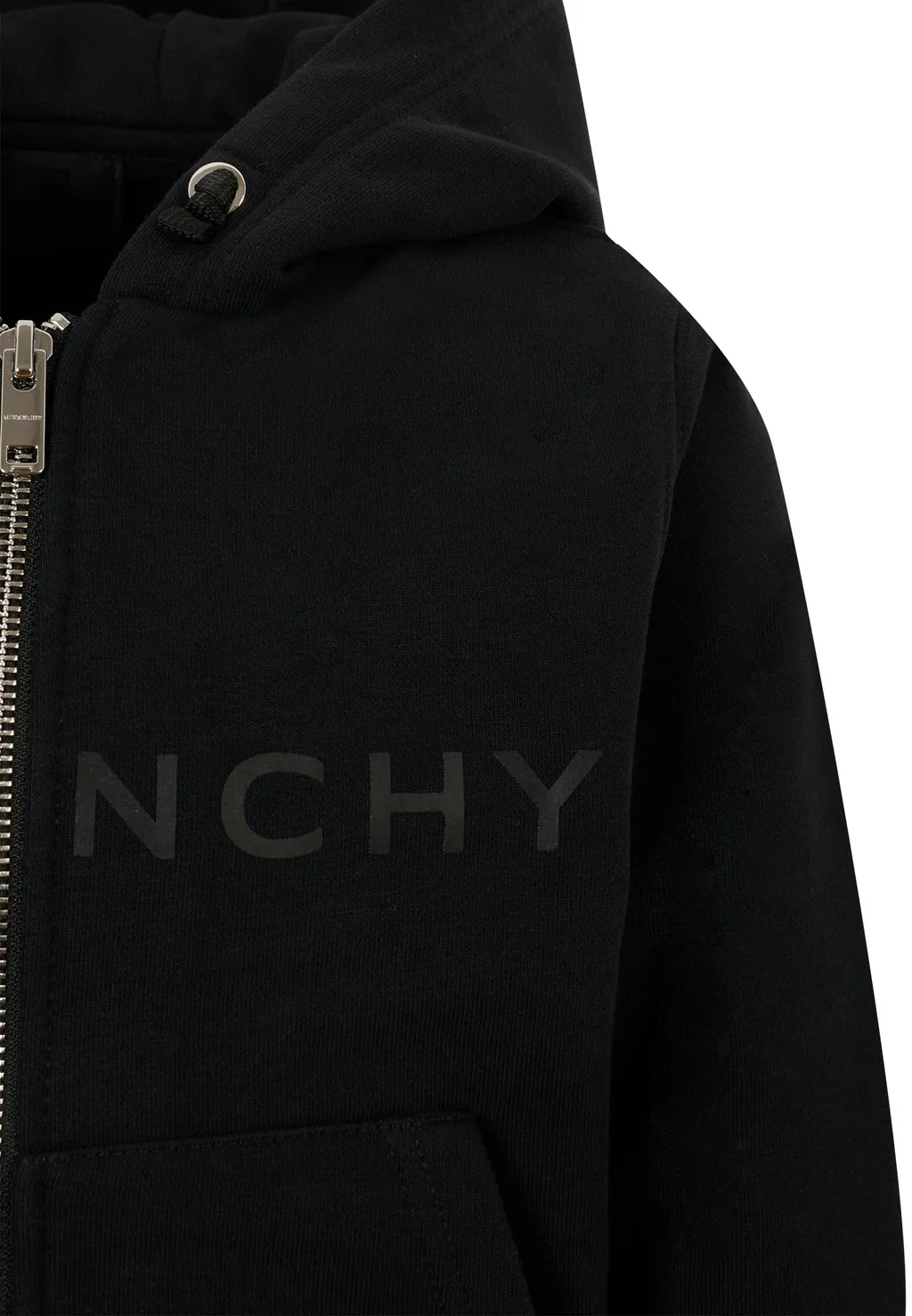 Logo-Print Hooded Zip-Up Sweatshirt