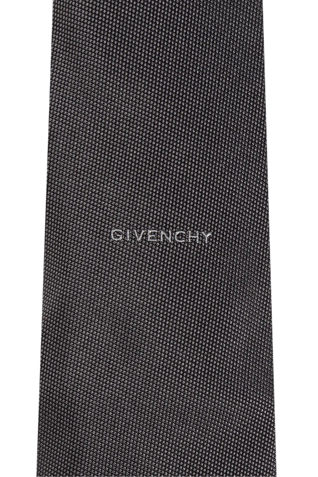 Logo Embroidered Tie
