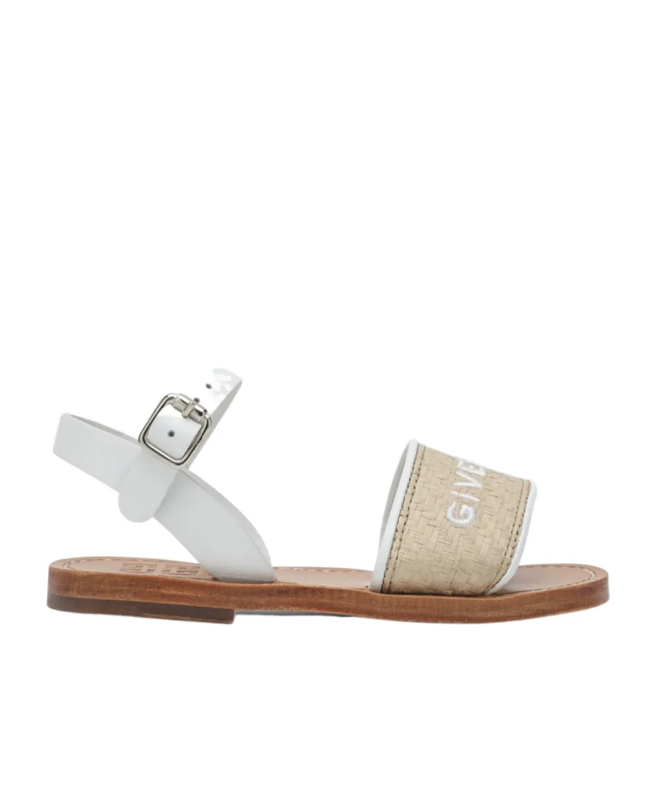 Open-Toed Flat Sandals