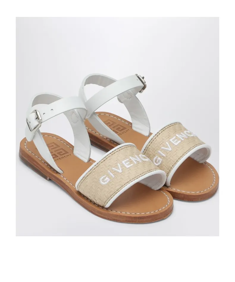 Open-Toed Flat Sandals