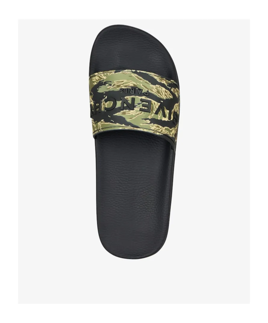 Camouflage Printed Slide Flats