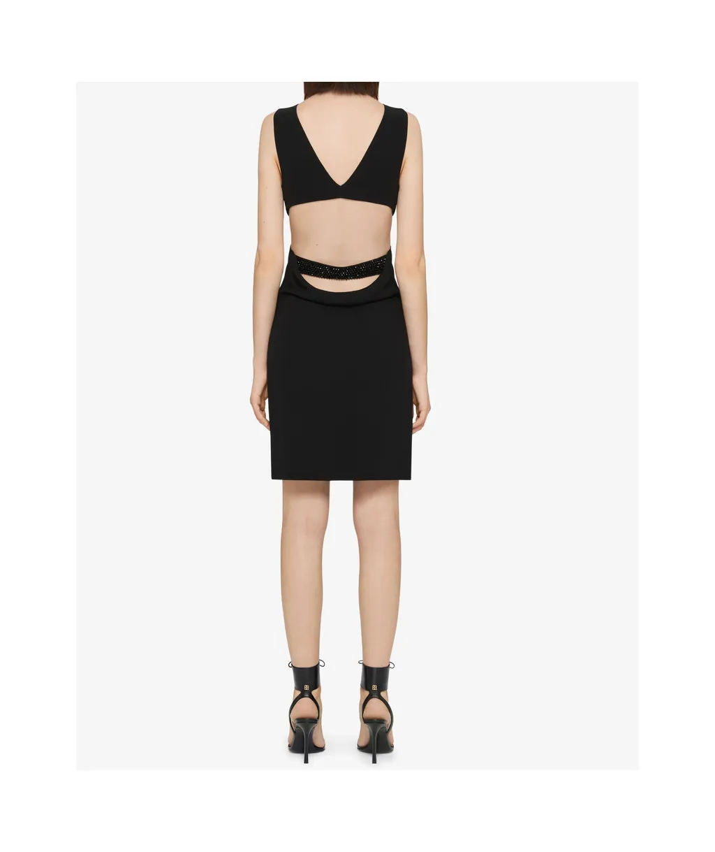 Cut-Out Mini Dress