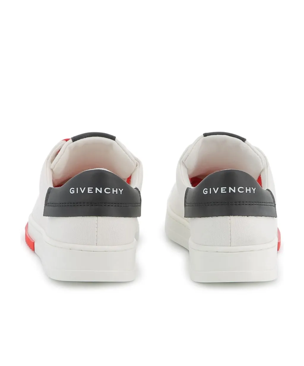 Logo-Print Lace-Up Sneakers