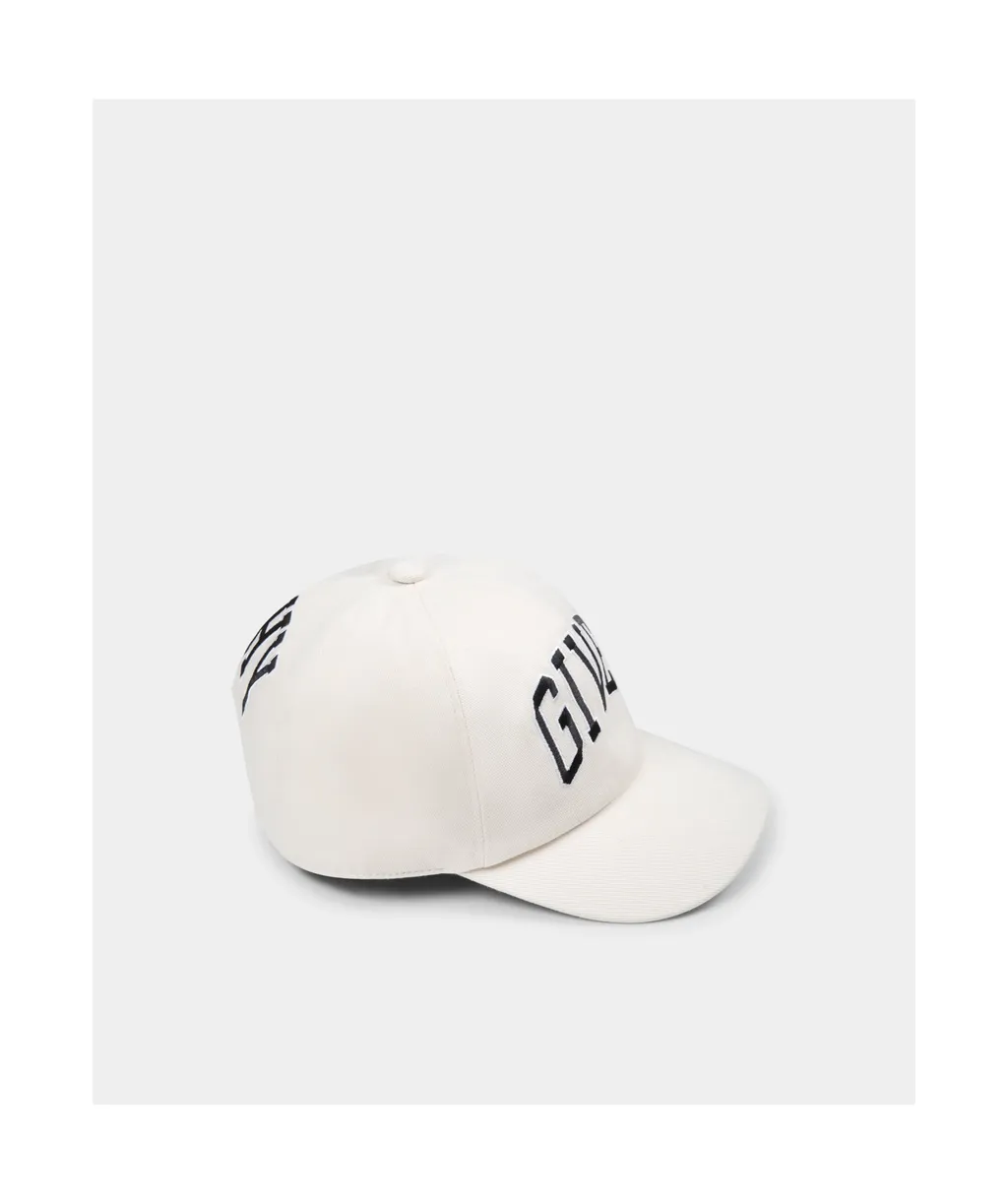Logo-Embroidered Curved Hem Cap