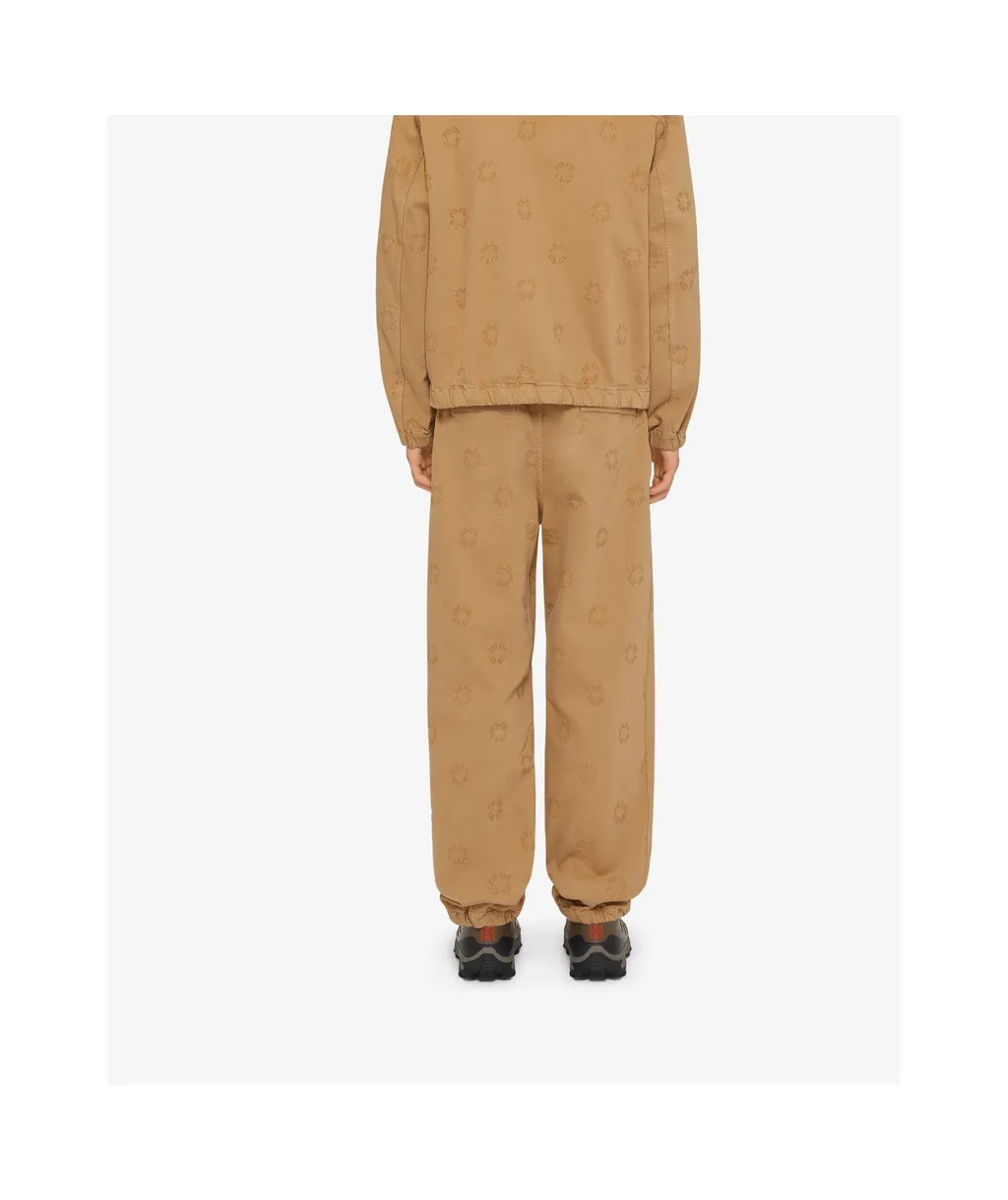 Logo Detailed Elastic-Waist Pants