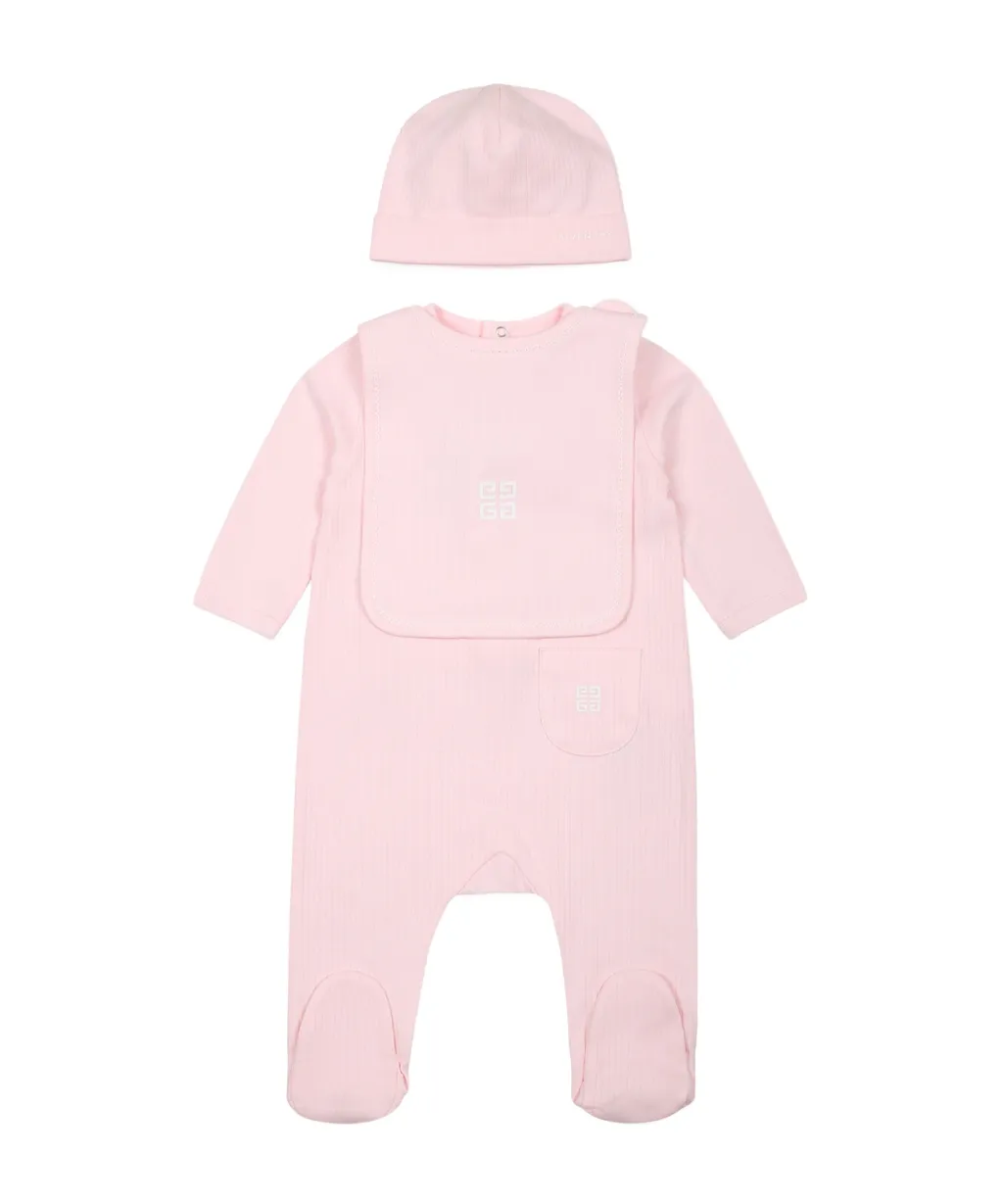 Logo-Print Babygrow Set