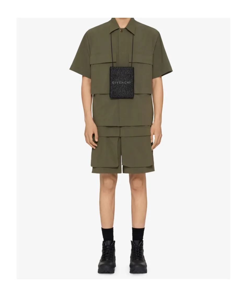 Mobile Phone Bag With Letter Details