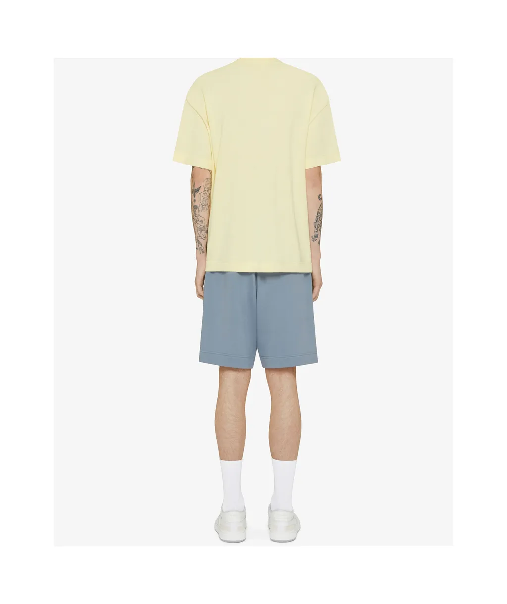 Logo Embroidered Bermuda Shorts