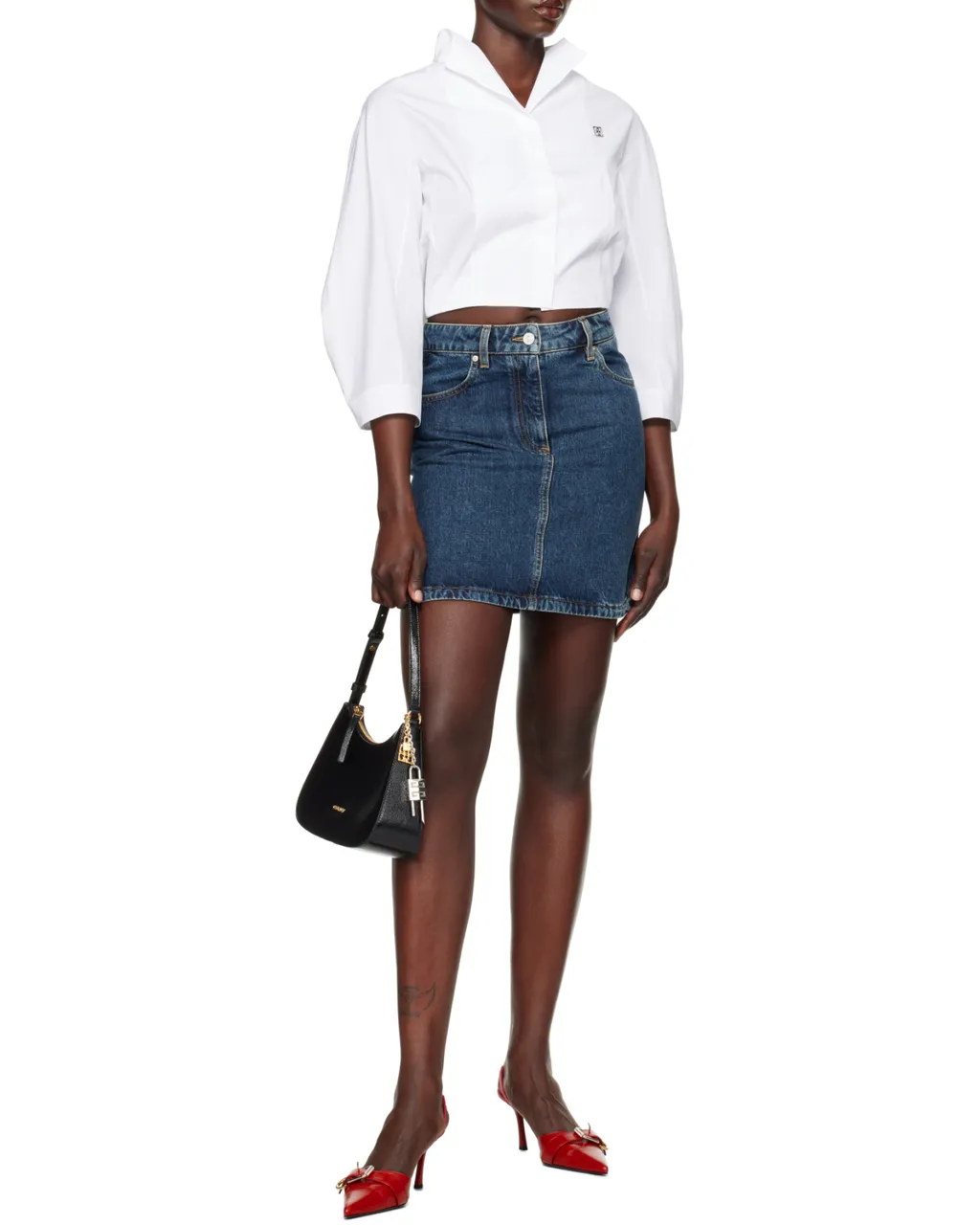 Mini Denim Skirt