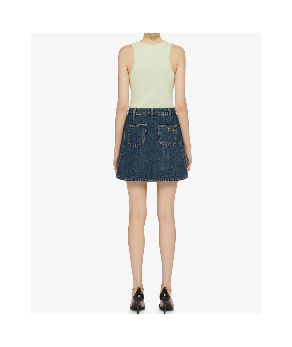 Mini Denim Skirt