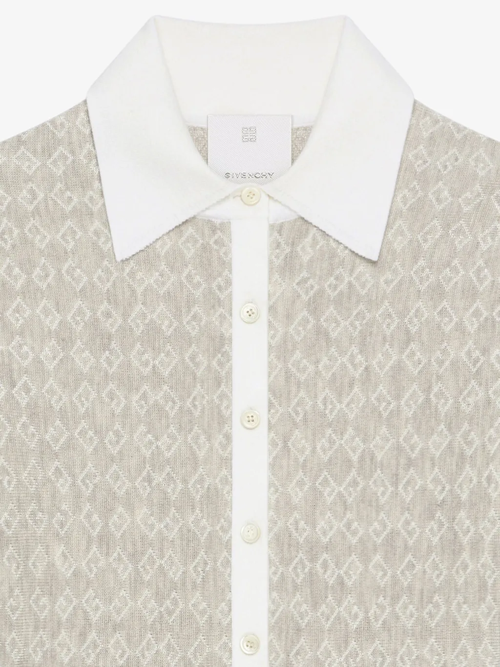 Monogram-Detailed Mini Dress