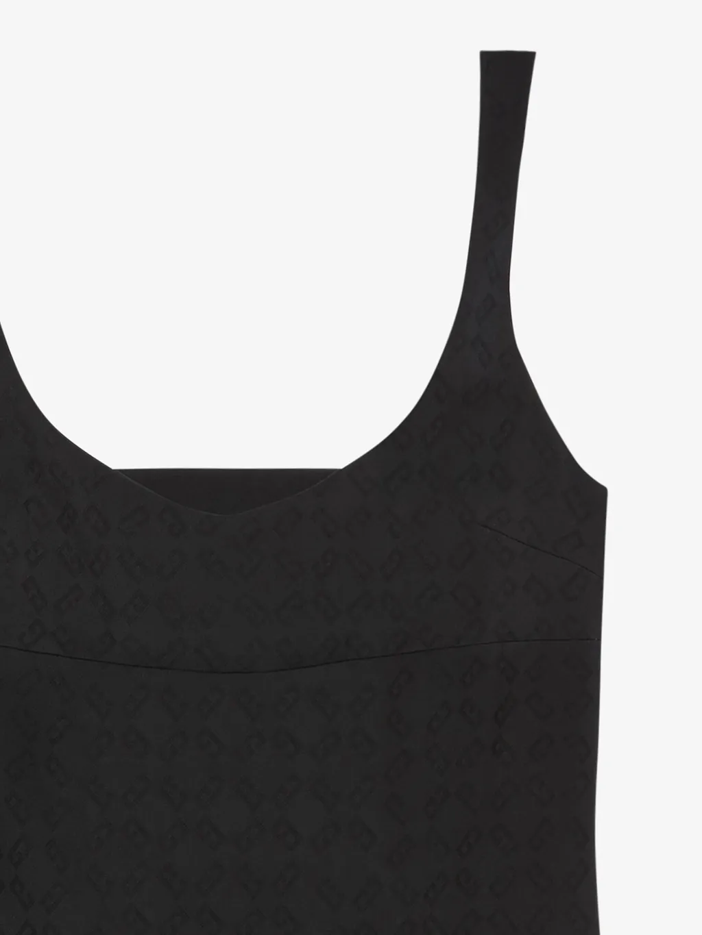 Dress In Monogram 72 Jacquard With Twisted Straps