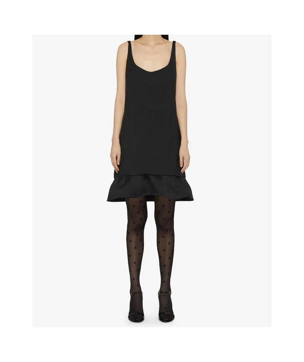 Dress In Monogram 72 Jacquard With Twisted Straps