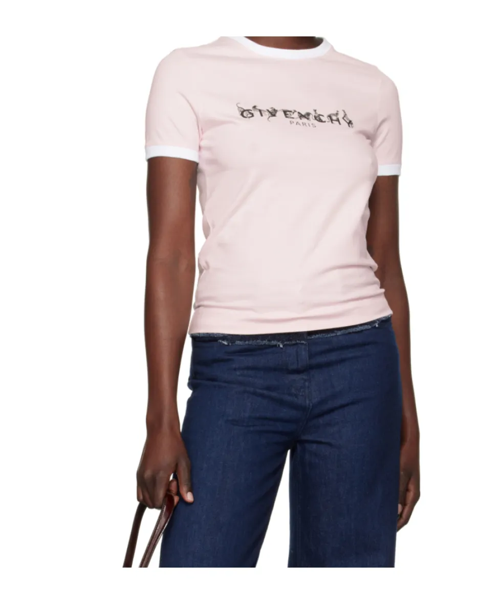 Logo Printed Crewneck T-Shirt