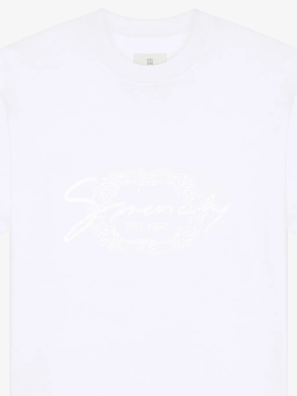 Logo Embroidered Crewneck T-Shirt
