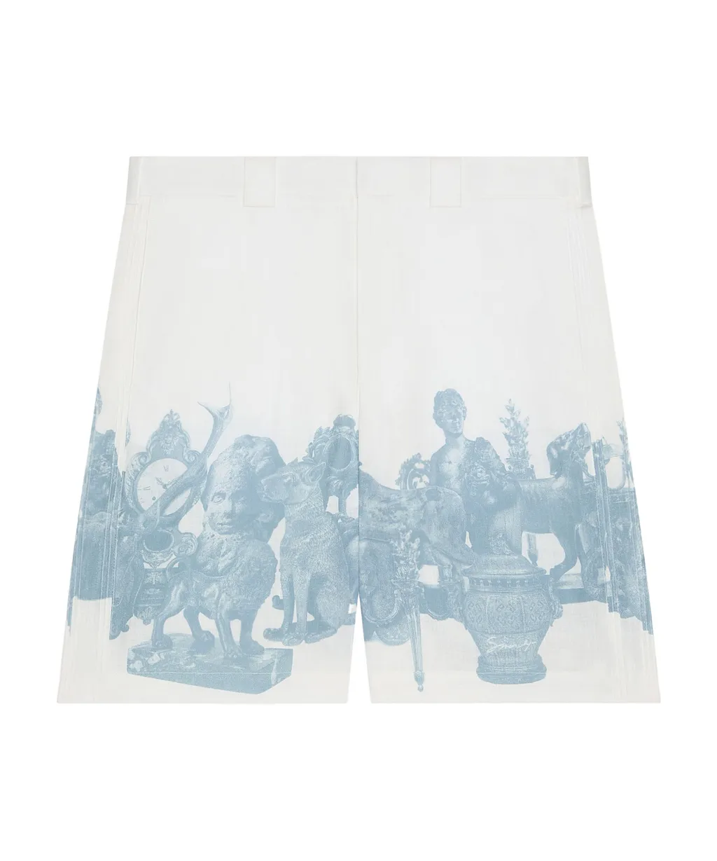 Graphic Printed Bermuda Shorts